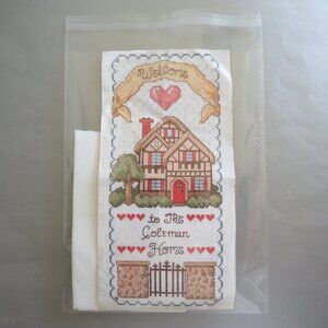 Welcome Chateau Design Works Counted Cross Stitch Kit #8923